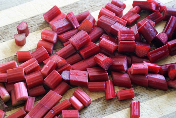 Jam from the rhubarb