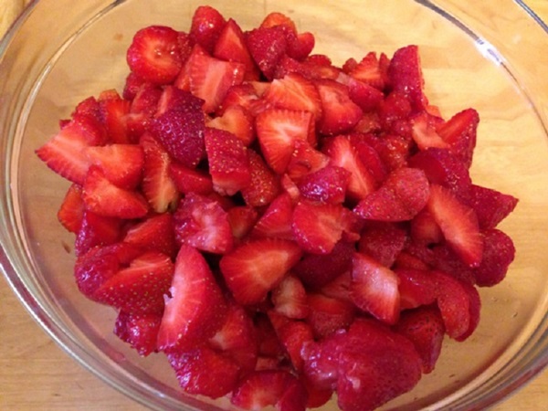 Jam from the rhubarb