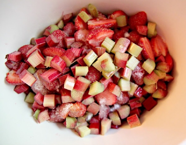 Jam from the rhubarb