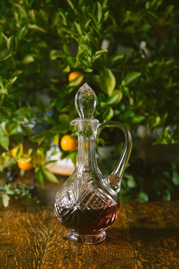 Homemade wine from chokeberry