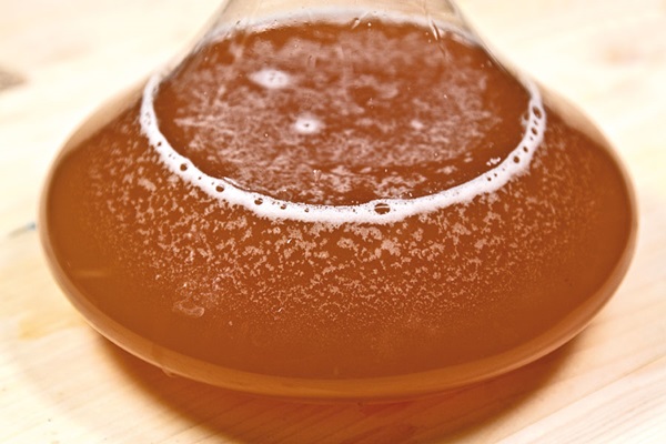 Homemade wine from apples