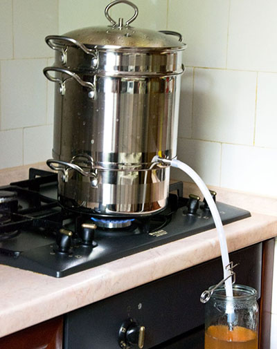 How to prepare apple juice for the winter