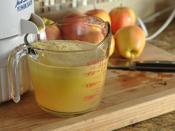 How to prepare apple juice for the winter