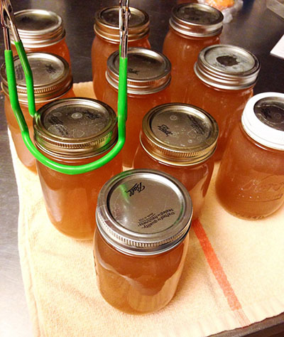 How to prepare apple juice for the winter