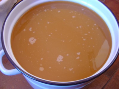 Apple juice for the winter
