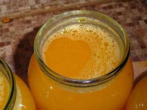 Apple juice for the winter