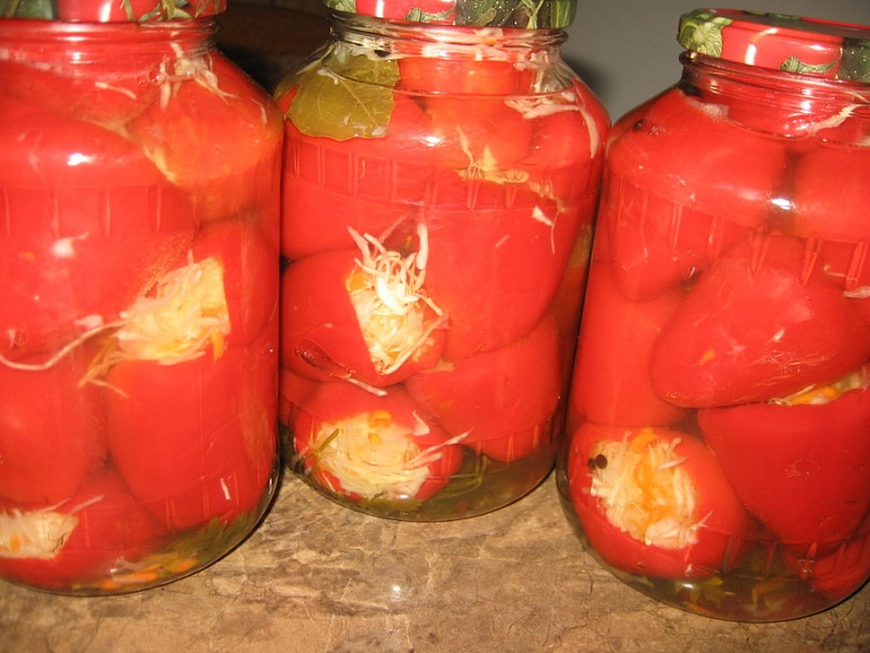 Stuffed pepper for the winter