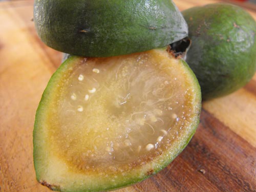 Jelly from feijoa for the winter, a recipe with a photo