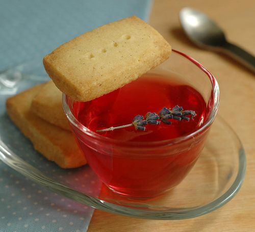 Jelly from cherry jam