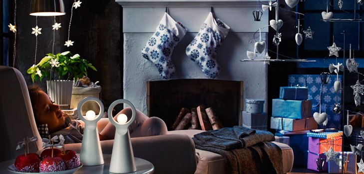 23 ideas for a New Year's interior decoration of a small apartment