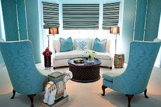 Turquoise in the interior Turquoise in the interior