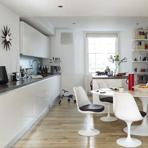 Color in the interior of the kitchen Color in the interior of the kitchen