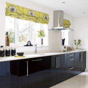 Color in the interior of the kitchen Color in the interior of the kitchen