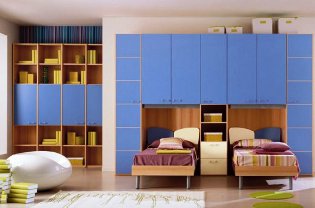 Children's interior for two children