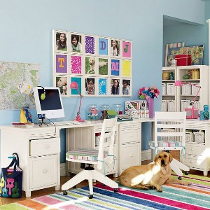 Interior of the room of a teenager Interior of the room of a teenager