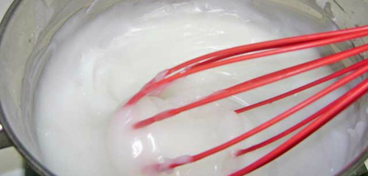 How to cook a flour paste?