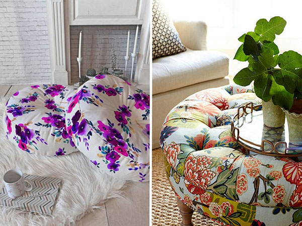 How to decorate an interior: ideas of a spring decor