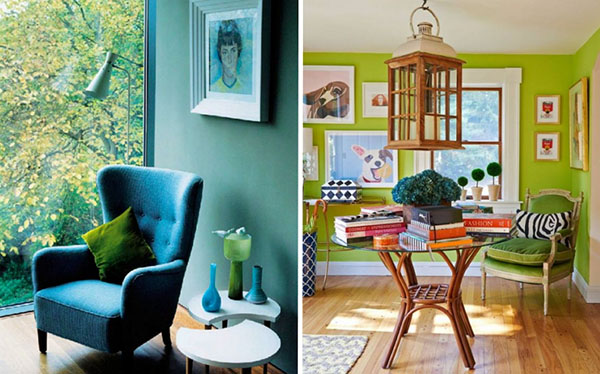 How to decorate an interior: ideas of a spring decor