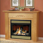 Fireplace in the interior Fireplace in the interior