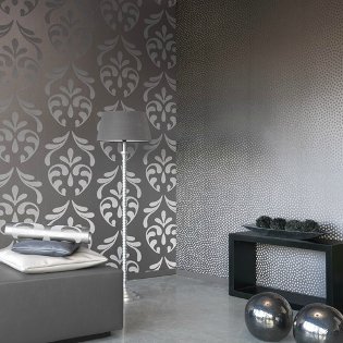 Combination of wallpaper in the interior Combination of wallpaper in the interior