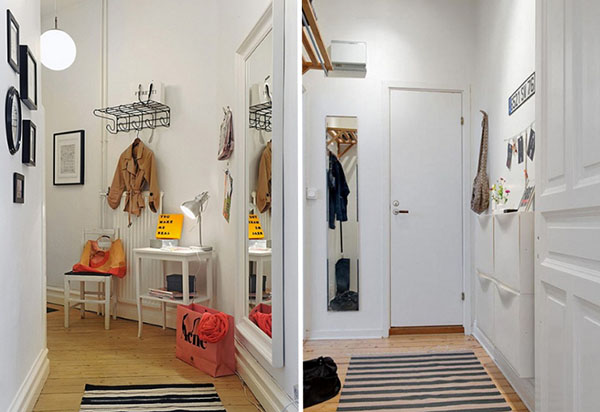 A small hallway: how to create a practical interior