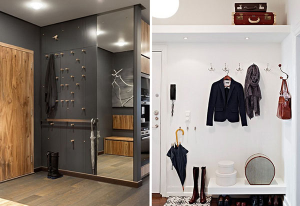 A small hallway: how to create a practical interior