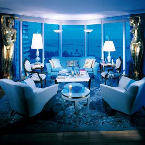 Marine style in the interior Marine style in the interior