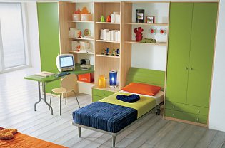 The layout of the nursery