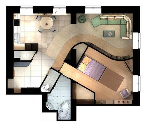 Rules and formulas for counting square meters