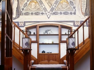 Sgraffito - decorative carving on plaster Sgraffito - decorative carving on plaster