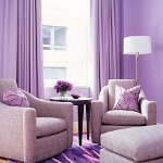 Lilac in the interior Lilac in the interior