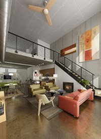 Loft style in the interior Loft style in the interior