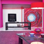 Style pop art in the interior Style pop art in the interior