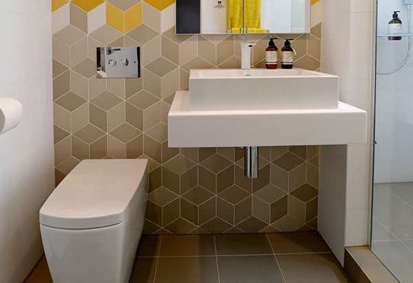 TOP-4 ways to visually increase a small bathroom