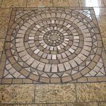 Stacking of porcelain tiles