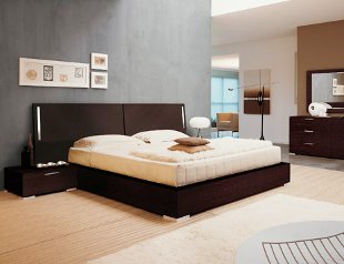 Wenge in the interior Wenge in the interior