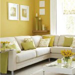Yellow in the interior Yellow in the interior
