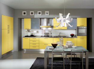 Yellow in the interior Yellow in the interior