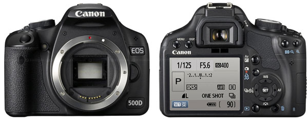 Canon EOS 500D Digital Camera