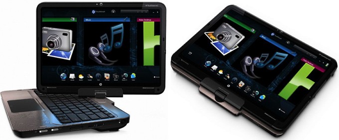 HP TouchSmart tm2 - Laptop-transformer