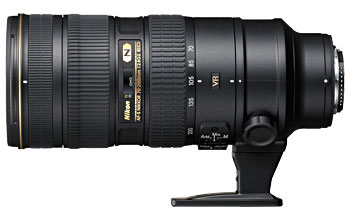 Nikon AF-S NIKKOR 70-200mm f / 2.8G ED VR II Telephoto lens