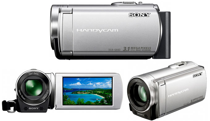 Sony DCR-SX83E Camcorder