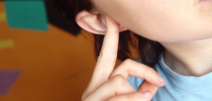 What should I do if my ear lays?