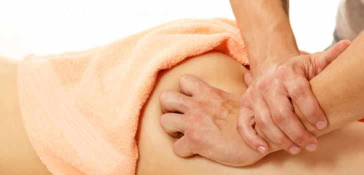 Should bruises remain after the massage