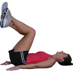 Home exercise for the press