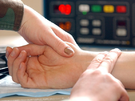 What kind of pulse should a normal person have?