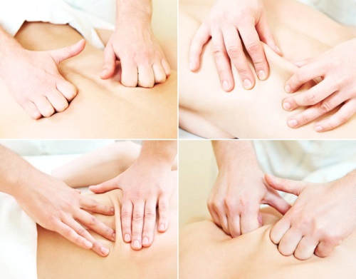 Lymph drainage massage