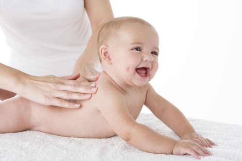 Massage with hypertonia