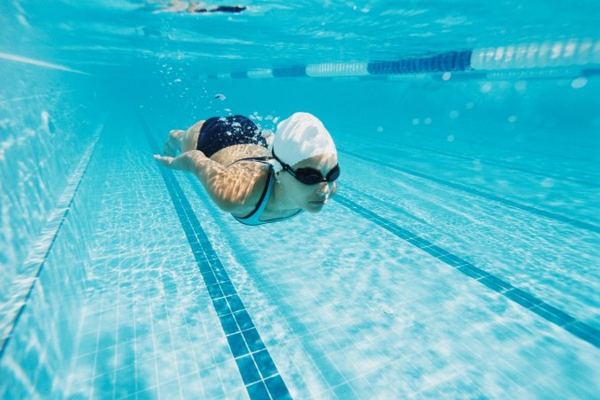 young swimmer