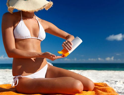 The most effective means of sunburn
